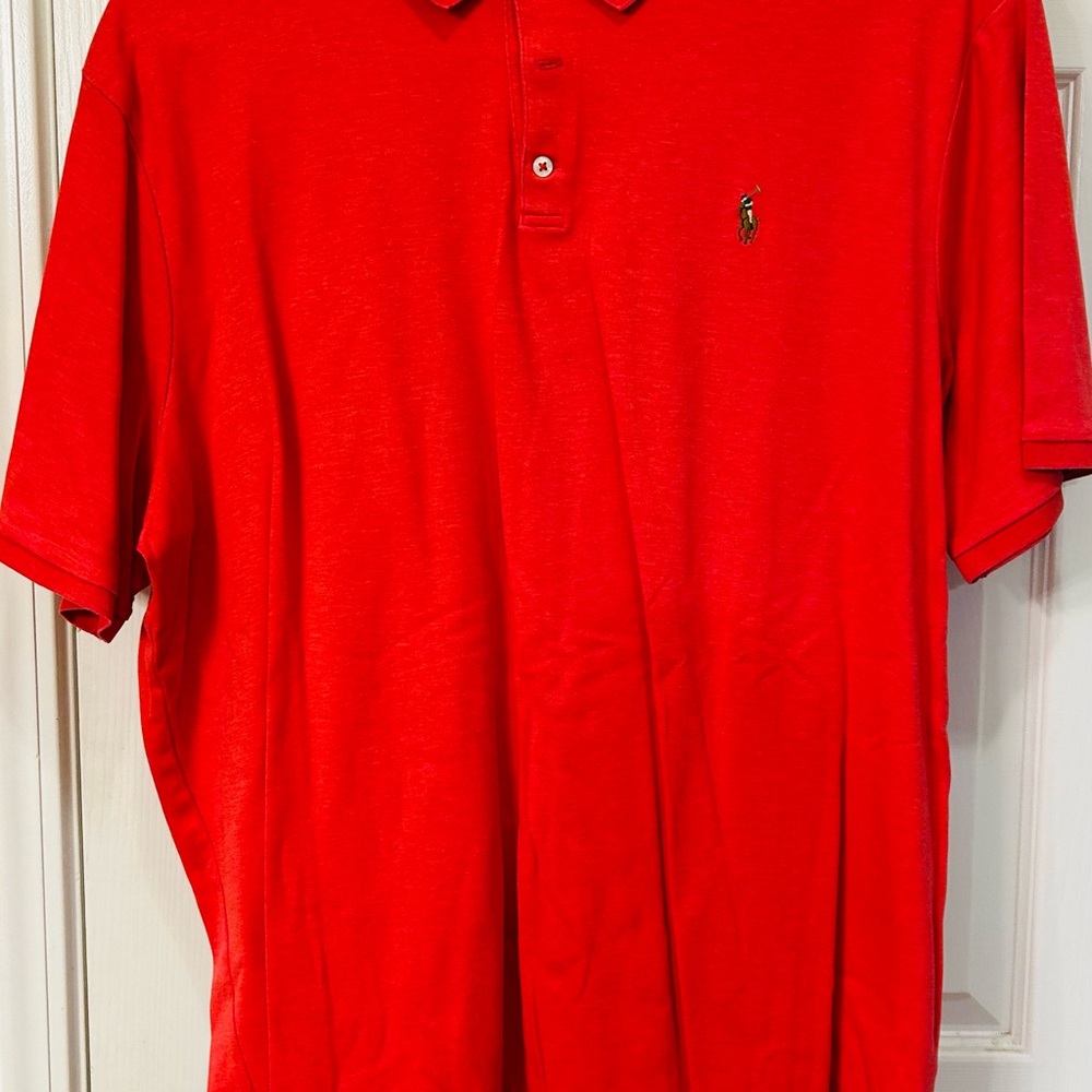 Polo by Ralph Lauren Red Men's Shirt